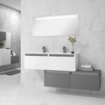 Pack DIJON + lavabo cerámica + espejo LED