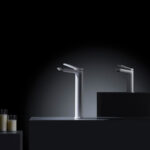 ROBINET D’ÉVIER BLANC MAT HAUTE SANTORIN