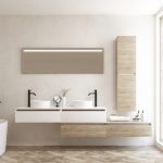 Pack ECRINS + doble lavabo + espejo LED