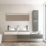 Pack ECRINS + doble lavabo + espejo LED