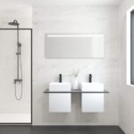 Pack BERRY + lavabo + espejo LED