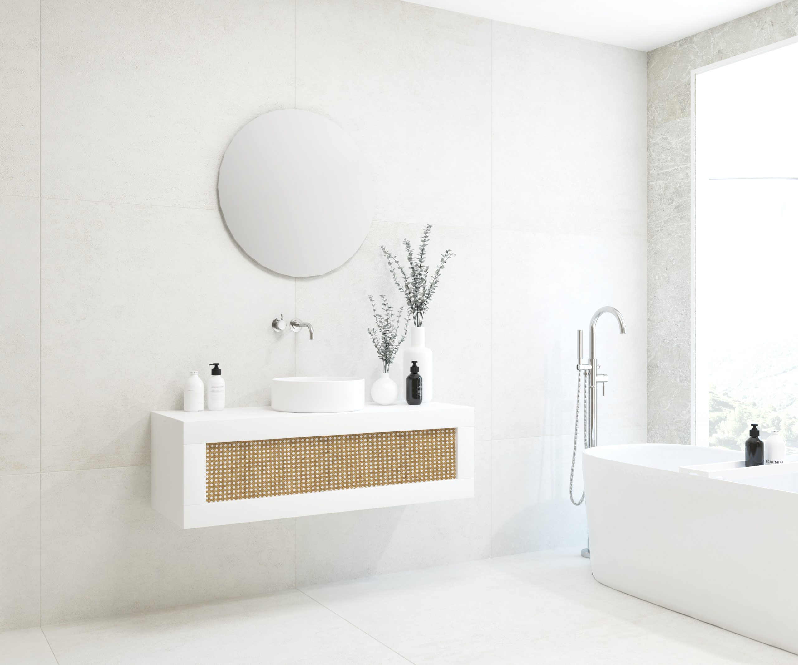 Pack ARTOIS + lavabo + espejo circular