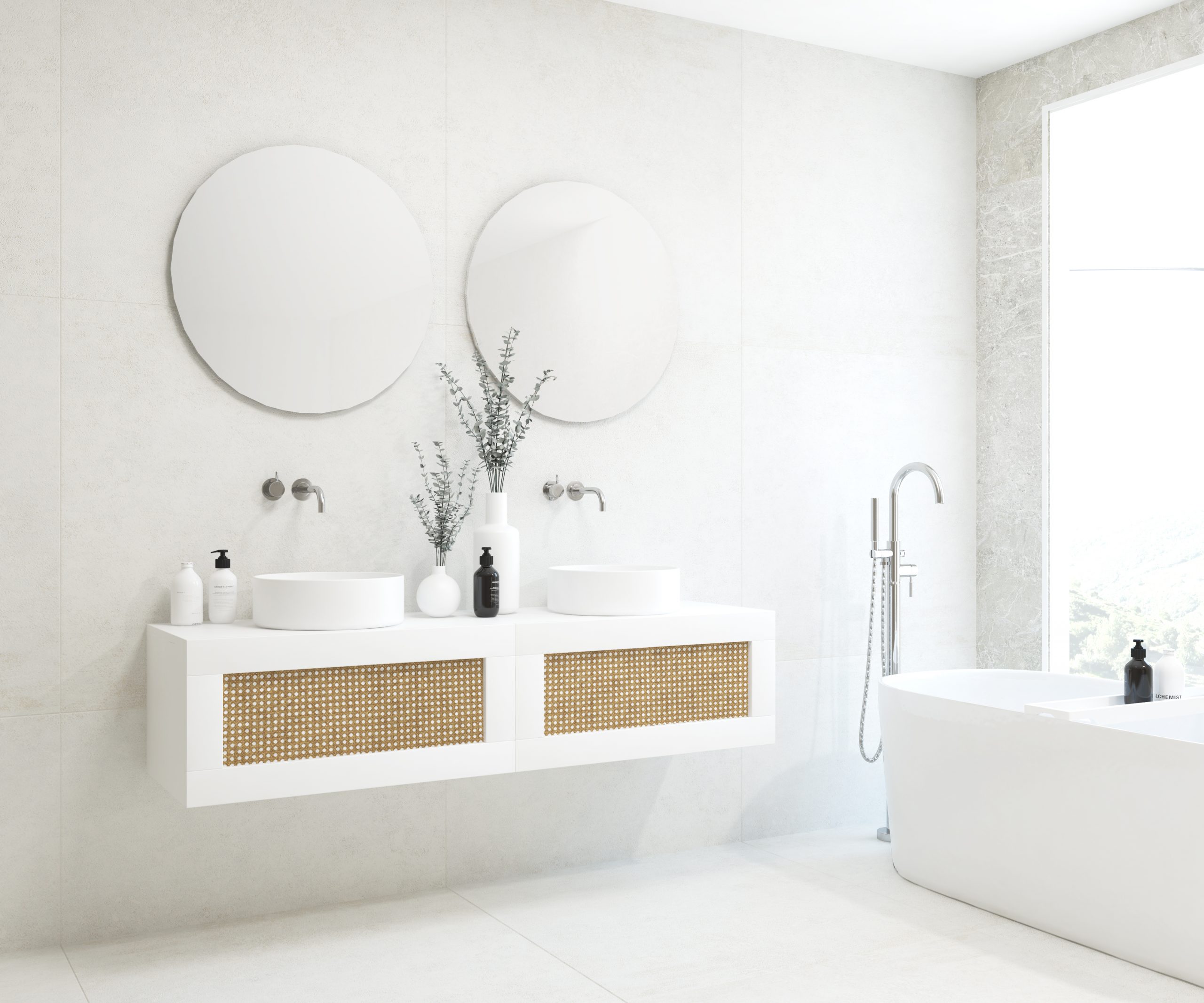 Pack ARTOIS + lavabo + espejo circular