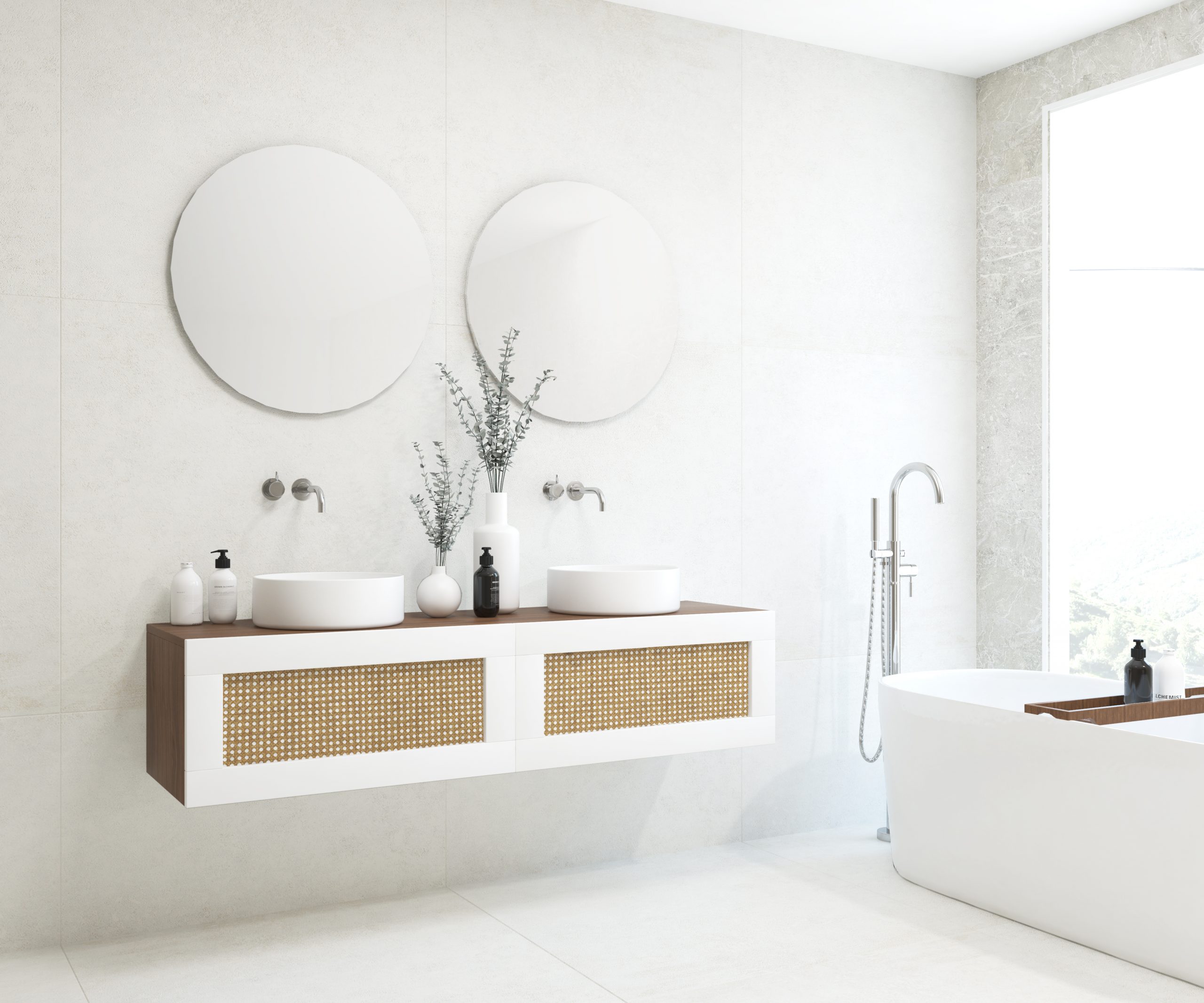 Pack ARTOIS + lavabo + espejo circular