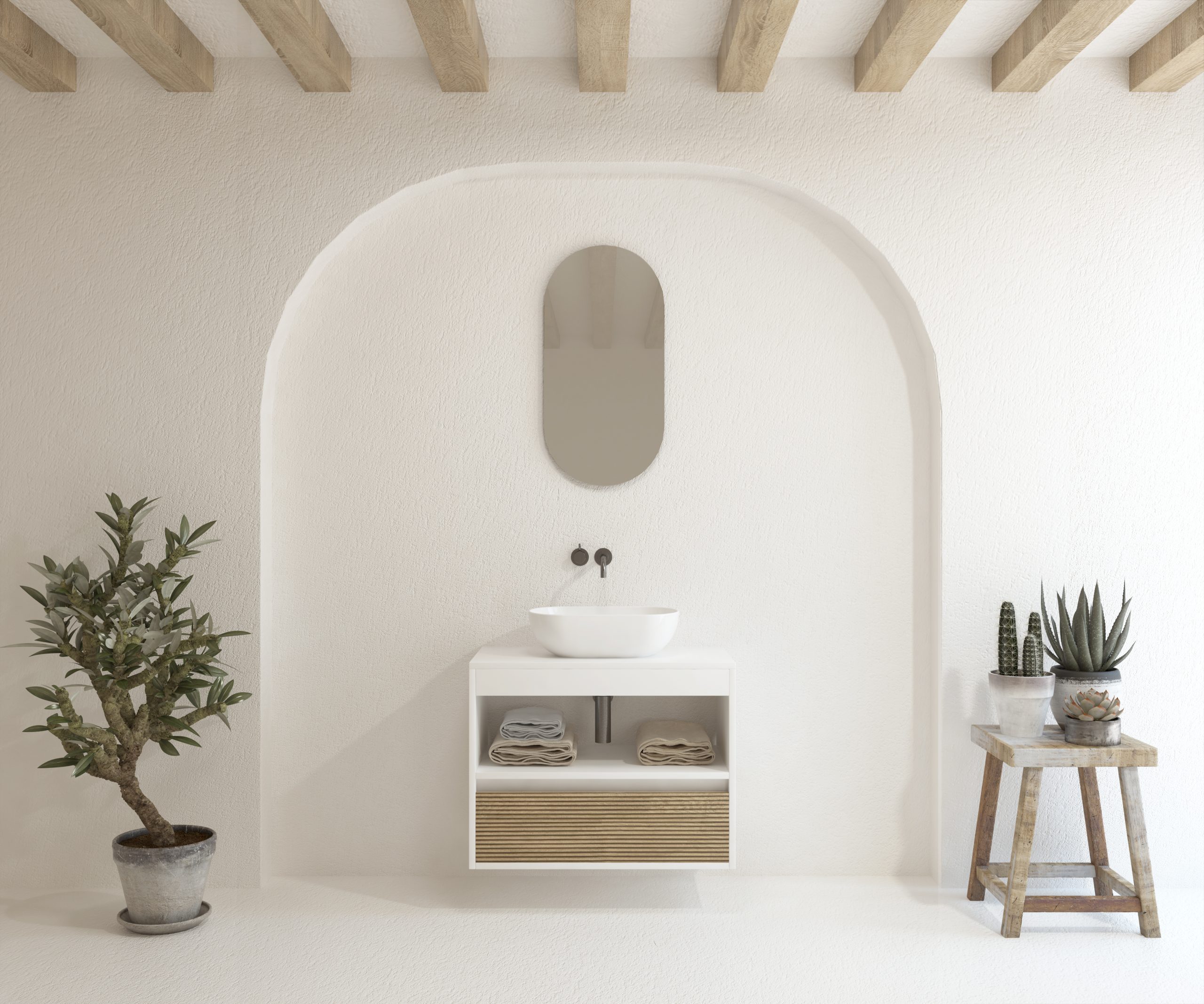 Pack MOINET + évier + capsule miroir