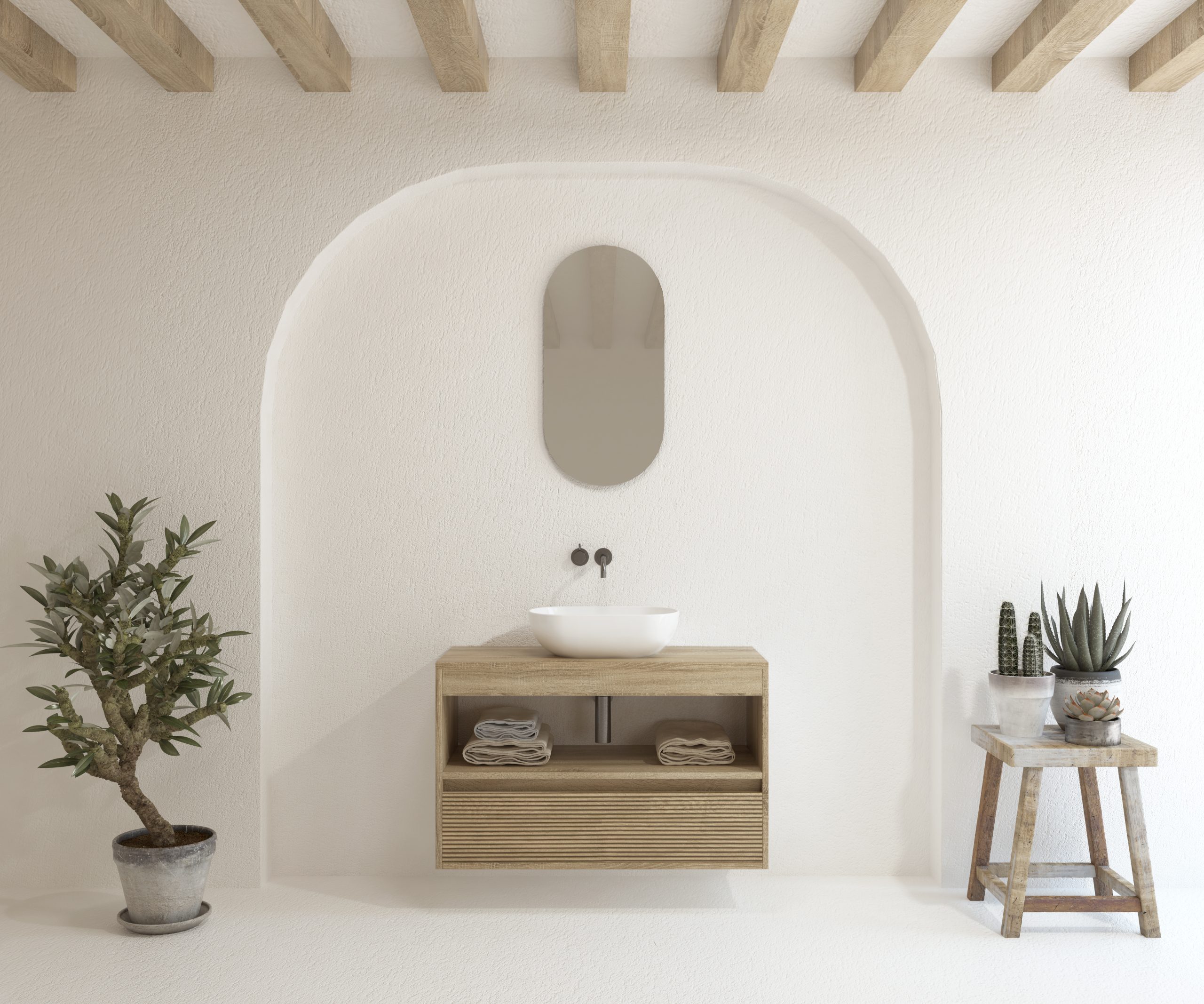 Pack MOINET + évier + capsule miroir