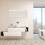 Pack MEYER + vasque + miroir LED