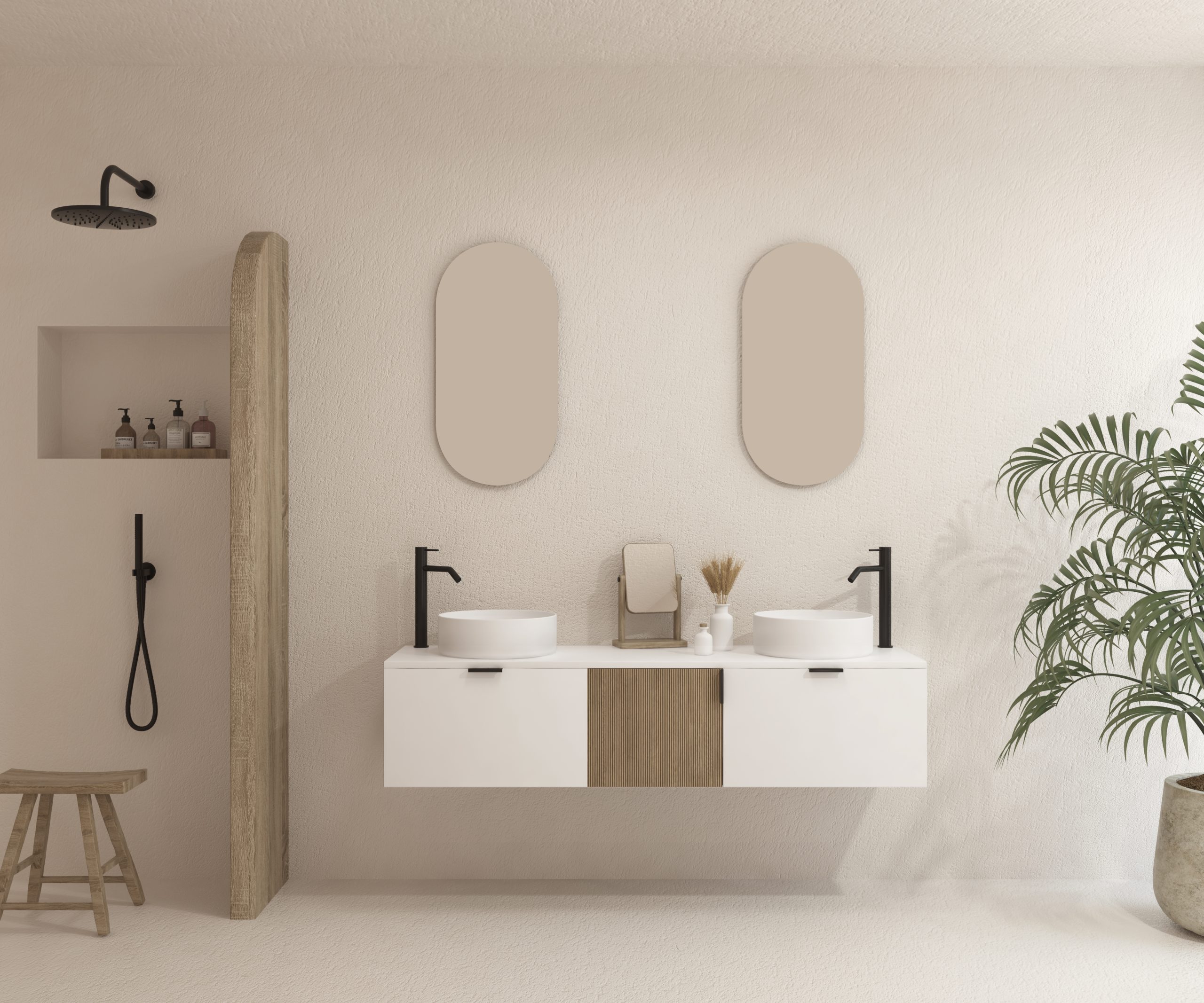 Pack ALLEGRAIN + lavabo + espejo cápsula