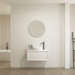 Pack CHAUVEAU + lavabo + miroir rond