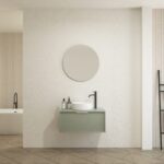 Pack CHAUVEAU + lavabo + miroir rond
