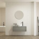 Pack CHAUVEAU + lavabo + miroir rond