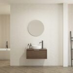 Pack CHAUVEAU + lavabo + miroir rond
