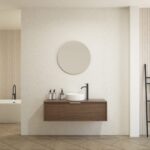 Pack CHAUVEAU + lavabo + miroir rond