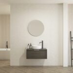 Pack CHAUVEAU + lavabo + miroir rond