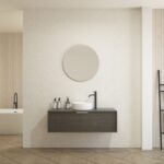 Pack CHAUVEAU + lavabo + miroir rond