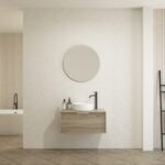 Pack CHAUVEAU + lavabo + miroir rond