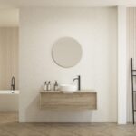 Pack CHAUVEAU + lavabo + miroir rond