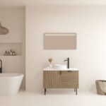 Pack AUDRAN + lavabo + espejo LED