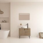 Pack AUDRAN + lavabo + espejo LED