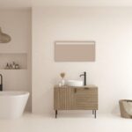 Pack AUDRAN + lavabo + espejo LED