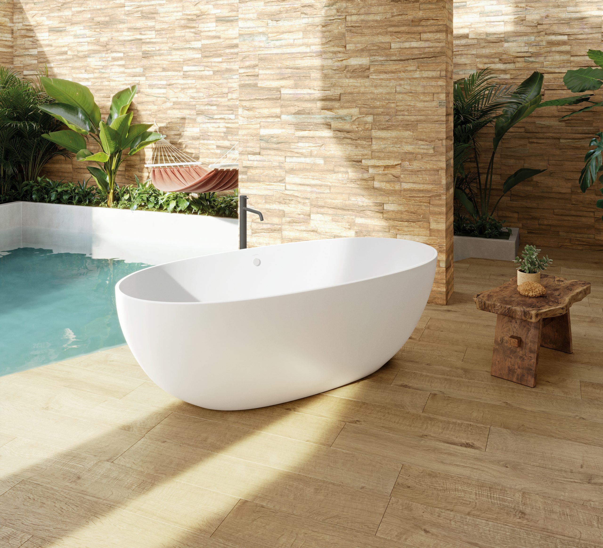 Baignoire blanche 170×82