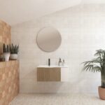 Pack BRIDAN + lavabo + espejo circular