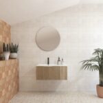 Pack BRIDAN + lavabo + espejo circular