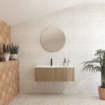 Pack BRIDAN + lavabo + espejo circular