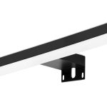 Applique murale LED noire Aurora