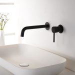 Évier encastré Corfou, tapis noir