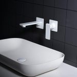 BLANC MAT GOZO ÉVIER INTÉGRÉ ROBINET