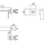 Évier encastré GOZO, tapis noir