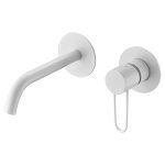 Robinet d’évier à encastrer IBIZA blanc mat