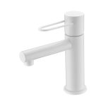 Évier Ibiza blanc mat robinet