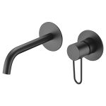 Robinet intégré Ibiza, tapis noir