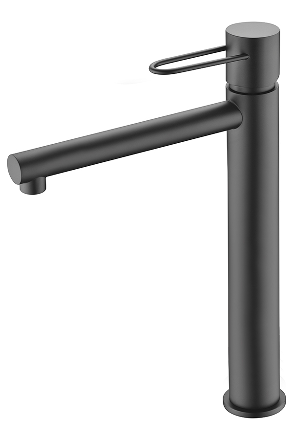 GRIFO LAVABO ALTO IBIZA NEGRO MATE