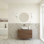 Pack ABEILLE + lavabo + espejo circular