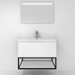 Pack Adour avec lavabo et miroir LED
