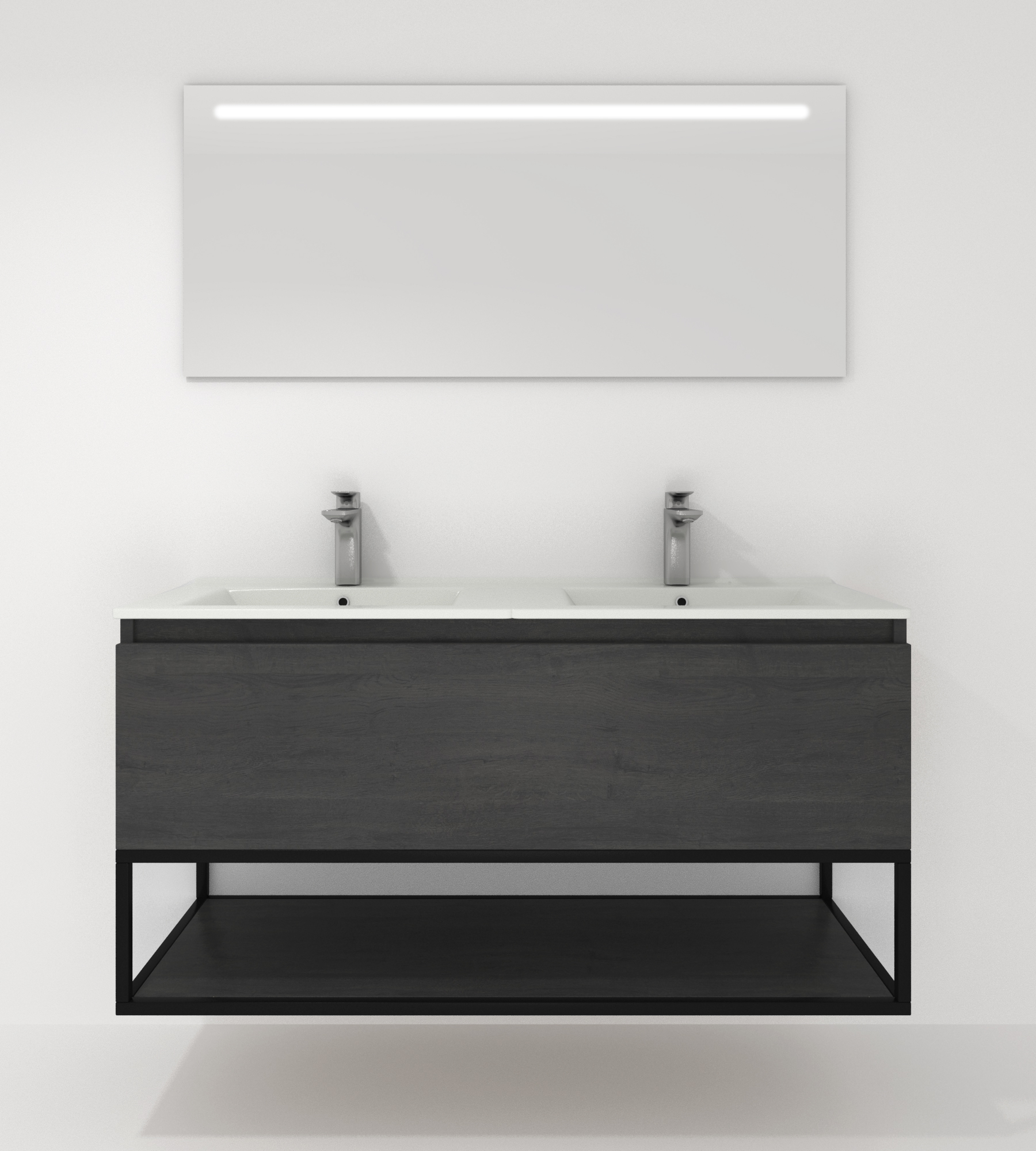 Pack Adour avec lavabo et miroir LED