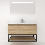 Pack Adour avec lavabo et miroir LED