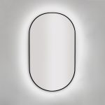 Espejo PAULA Negro 600 x 850