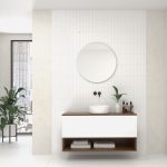 Pack AUDE + vase + miroir circulaire LED