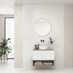 Pack AUDE + vase + miroir circulaire LED