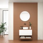 Pack AUDE + vase + miroir circulaire LED