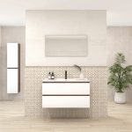 Pack BAKER + lavabo + espejo LED