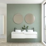 Pack BACHOT + évier + miroir rond