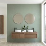 Pack BACHOT + évier + miroir rond