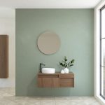 Pack BACHOT + évier + miroir rond