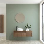 Pack BACHOT + évier + miroir rond