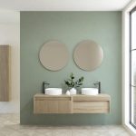 Pack BACHOT + évier + miroir rond